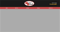 Desktop Screenshot of meyerroofinginc.com
